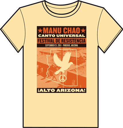 Manu Chao Festiva of Resistance T-Shirt